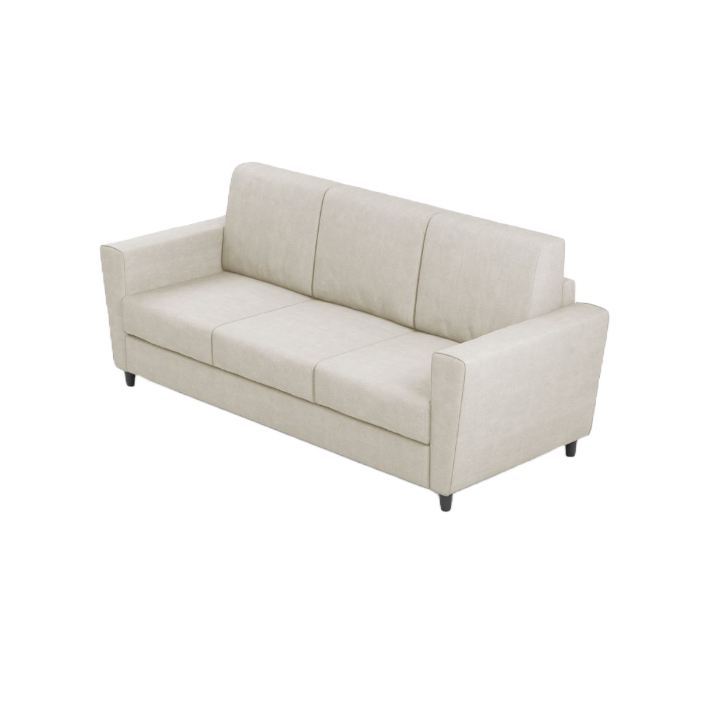 Ityhome YASEL Latte | divano 3 posti