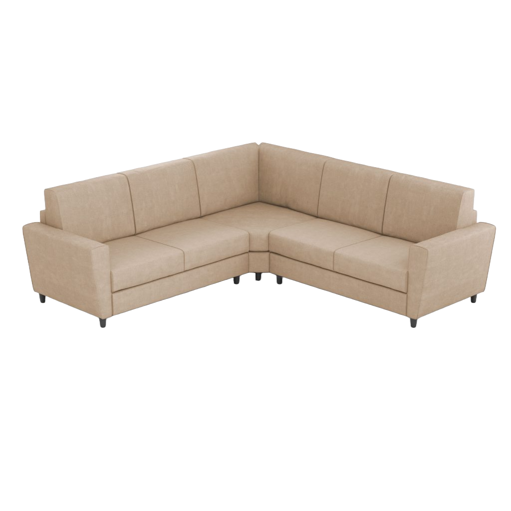 Ityhome Yasel Beige | divano angolare 5 posti