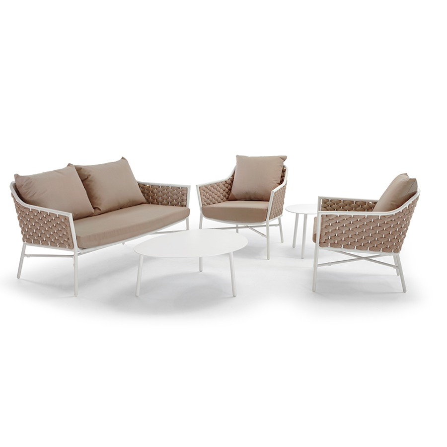 Grattoni PANAMA | Set Poltrone con Divano e Tavolino