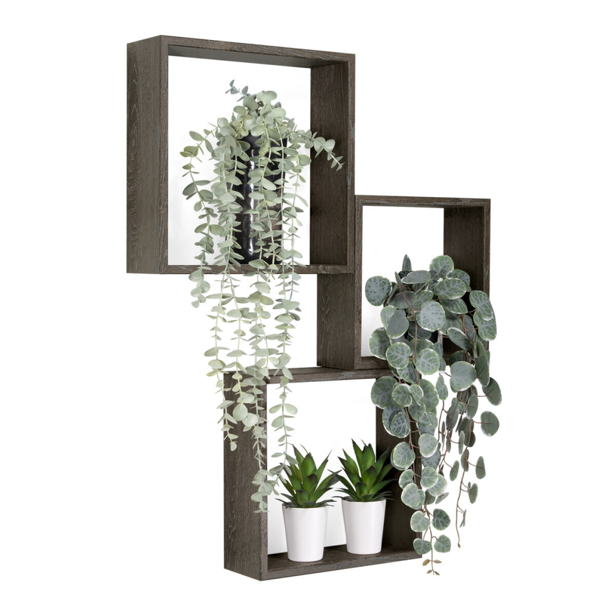 Modularredo INCUBO SLIM Rovere Scuro | set mensole