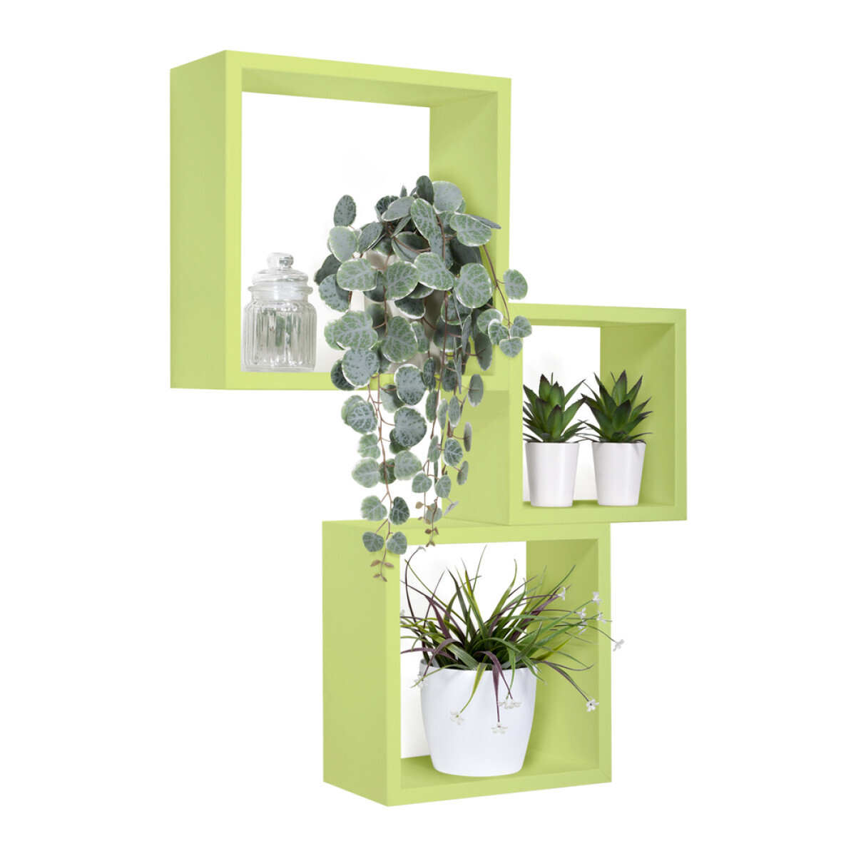 Modularredo INCUBO Verde | set mensole