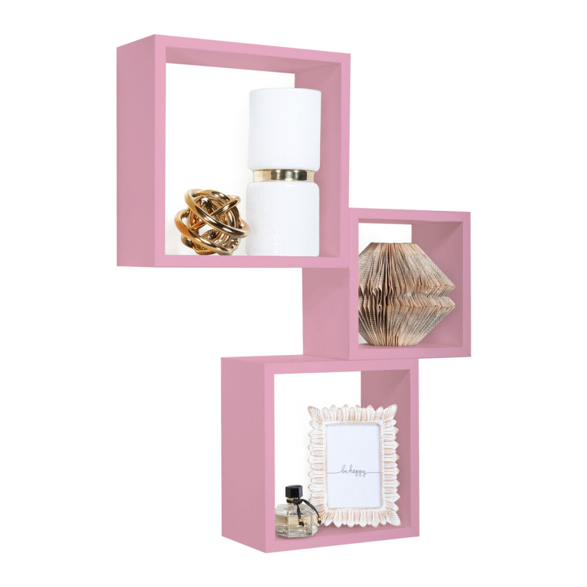 Modularredo INCUBO Rosa Blush | set mensole