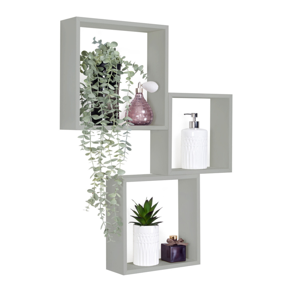 Modularredo INCUBO SLIM Grigio Sasso | set mensole