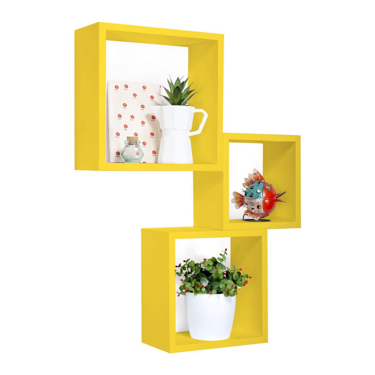 Modularredo INCUBO Giallo Canarino | set mensole