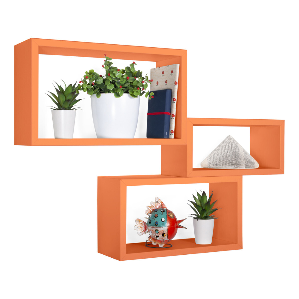 Modularredo TRITTICO Arancione | set mensole