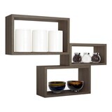 Modularredo TRITTICO Noce | set mensole