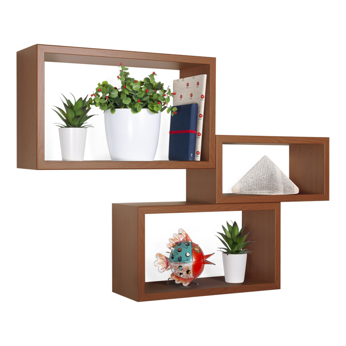 Modularredo TRITTICO Ciliegio | set mensole