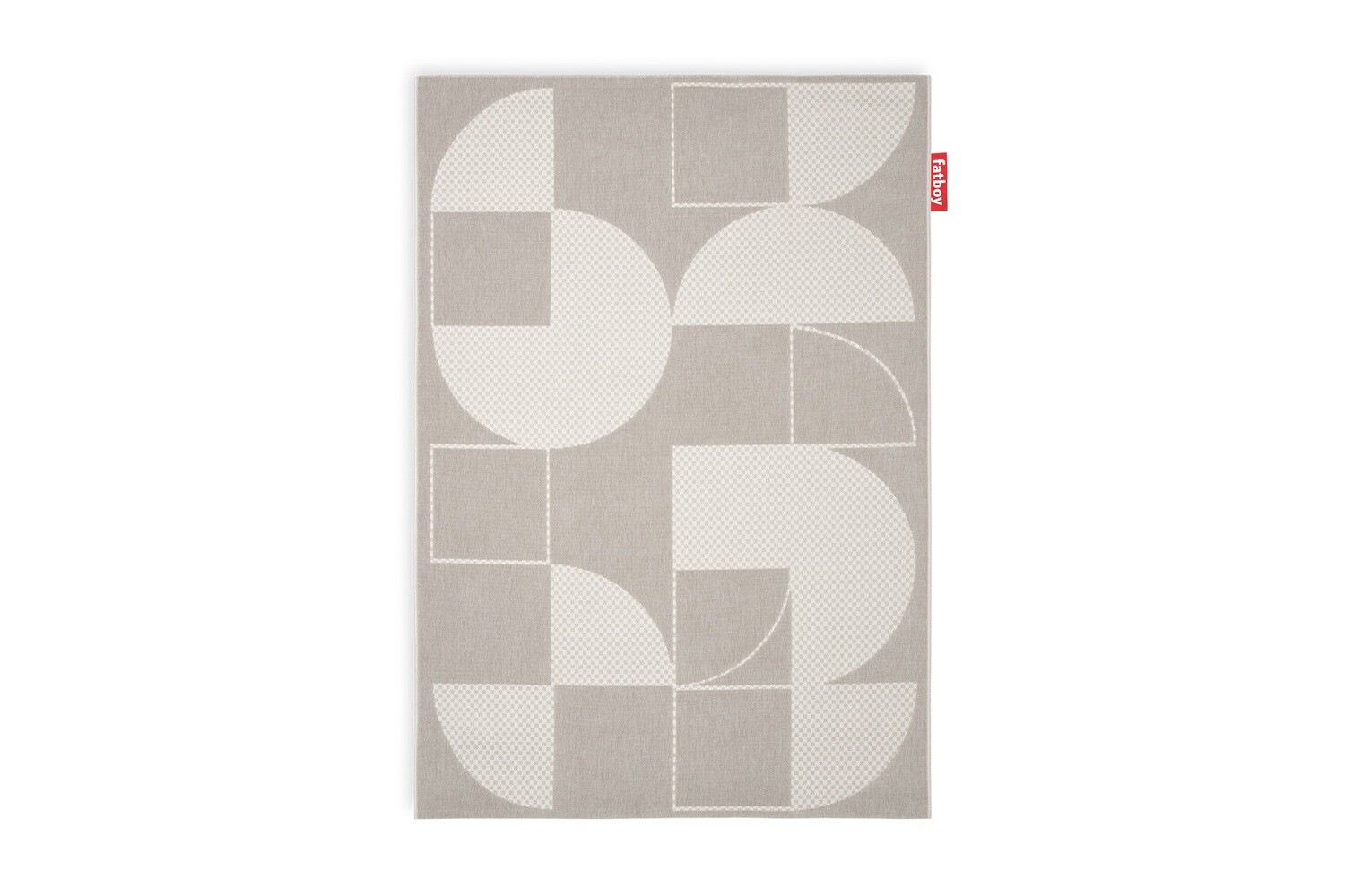 Fatboy Carpretty Petit Tappeto, Jigsaw Cream/White