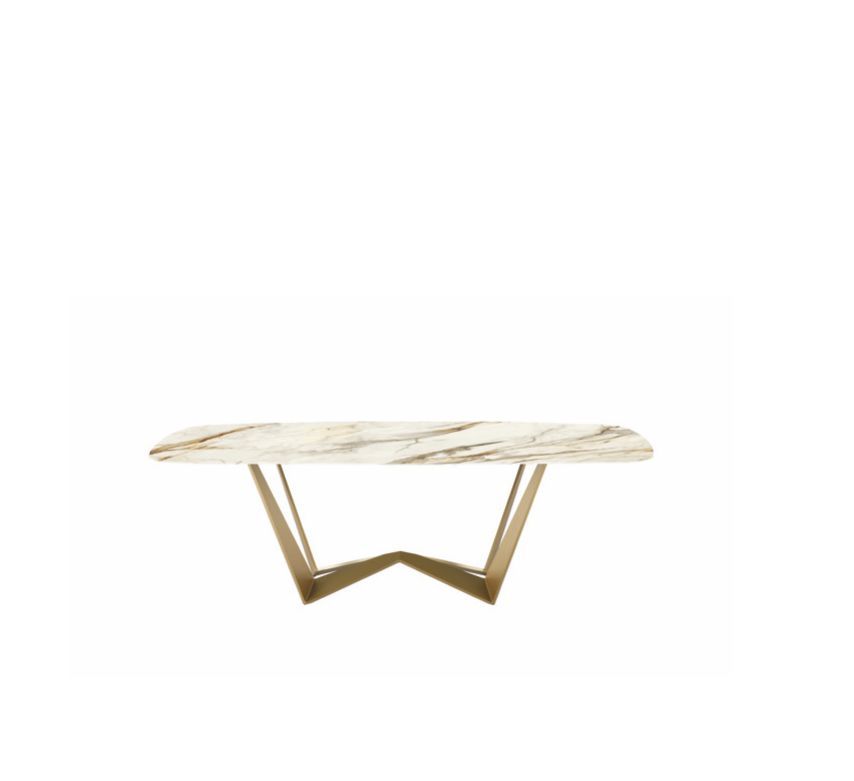 Tonin Casa REVERSE ARTISTIC GLASS | tavolo fisso