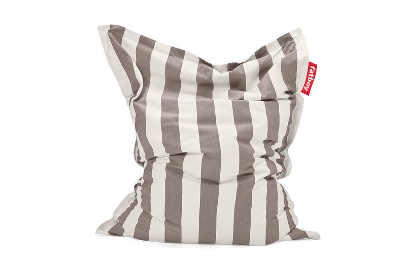 Fatboy Original Outdoor Poltrona sacco, Stripe Cacao