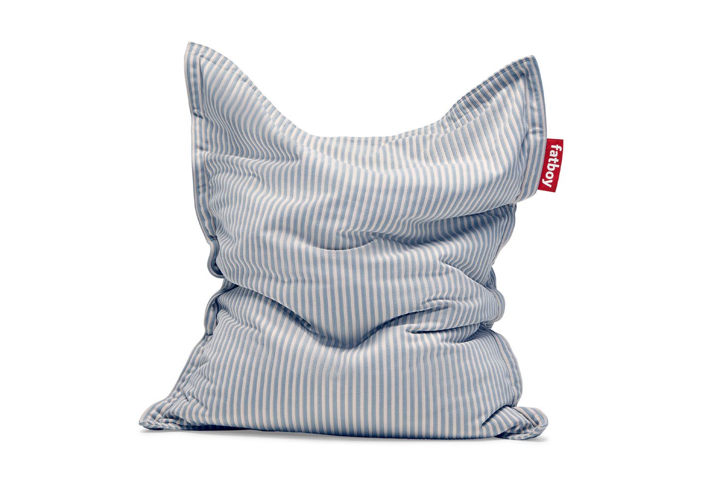 Fatboy Original Slim Terry Poltrona sacco morbidissima Blizzard Blue Creme