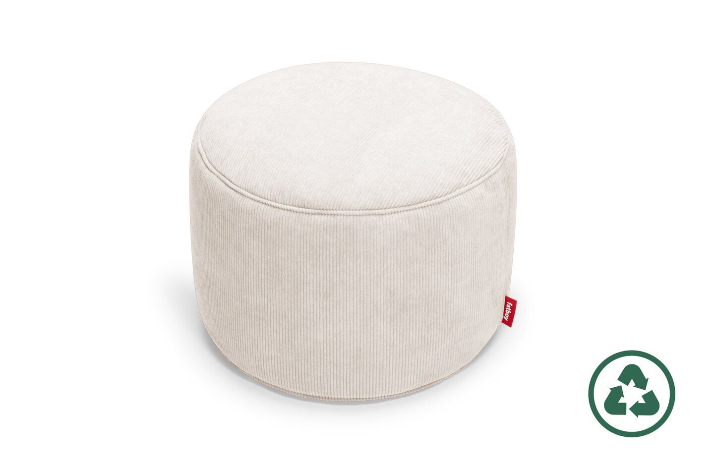 Fatboy recycled Point Cord Pouf, Bianco