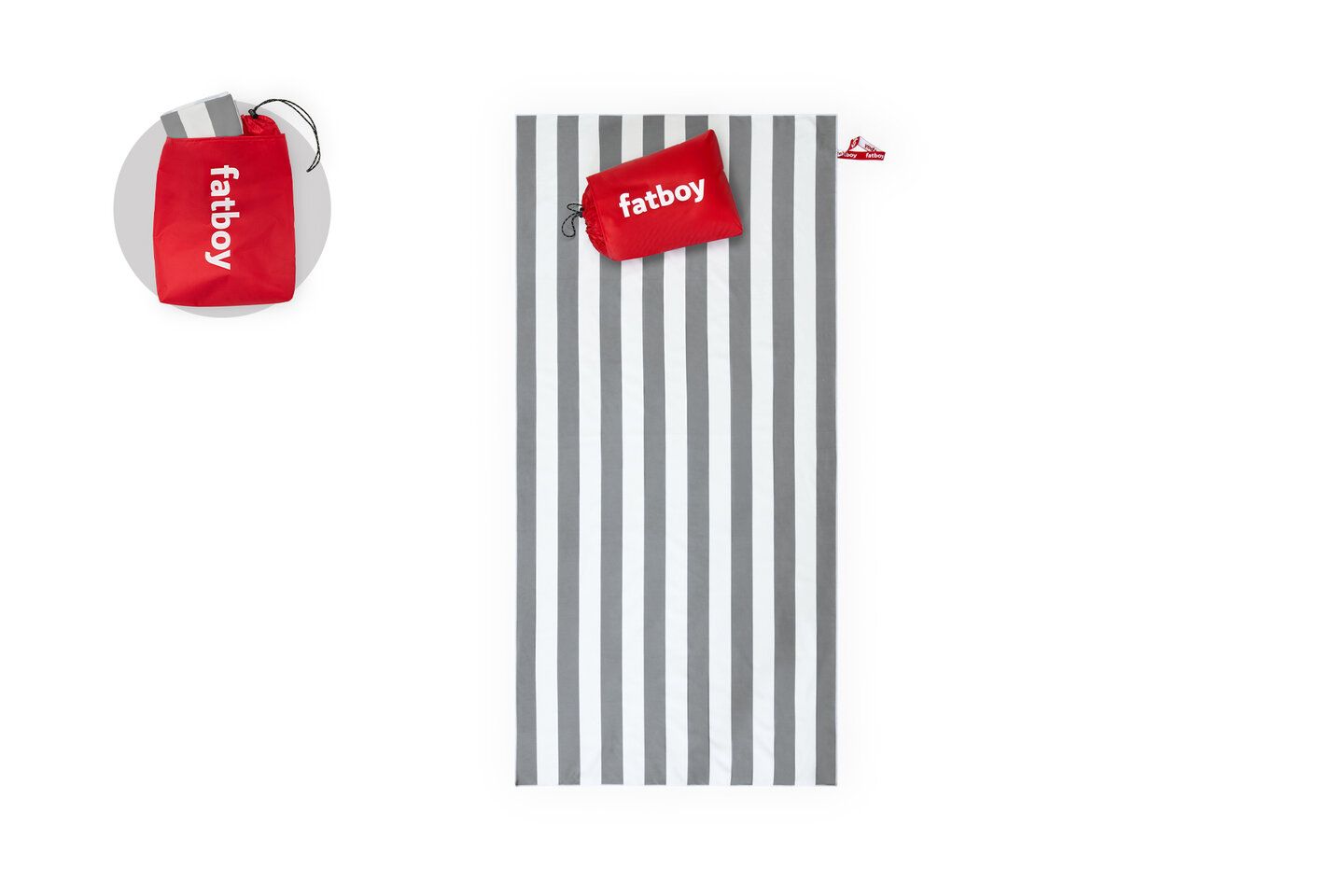Fatboy Colour Beach baggy Telo  , Grigio