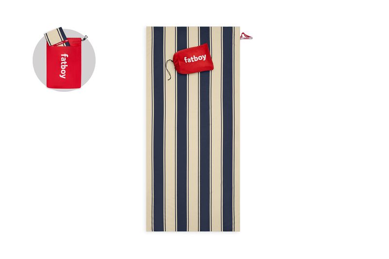 Fatboy Colour Beach baggy XL Telo , Stripe Navy Fatboy Colour Beach baggy XL Telo , Stripe Navy