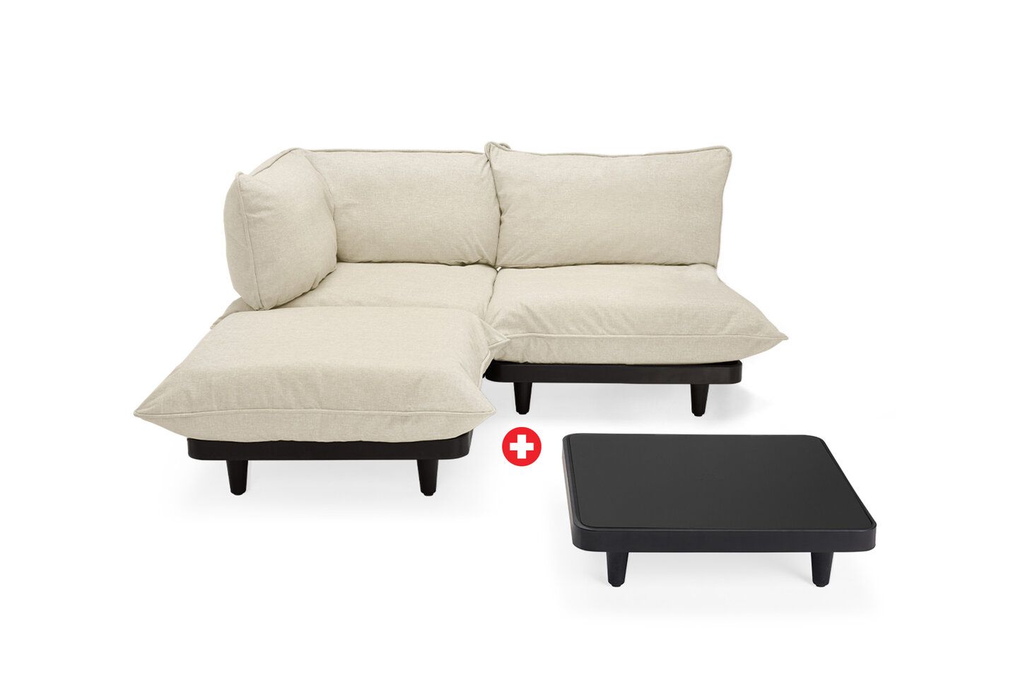 Fatboy Paletti Set Medium + tavolo , Sahara