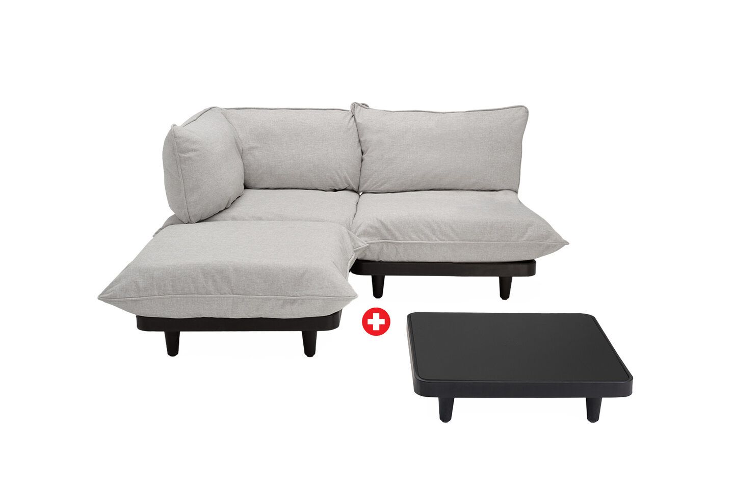 Fatboy Paletti Set Medium + tavolo , Mist