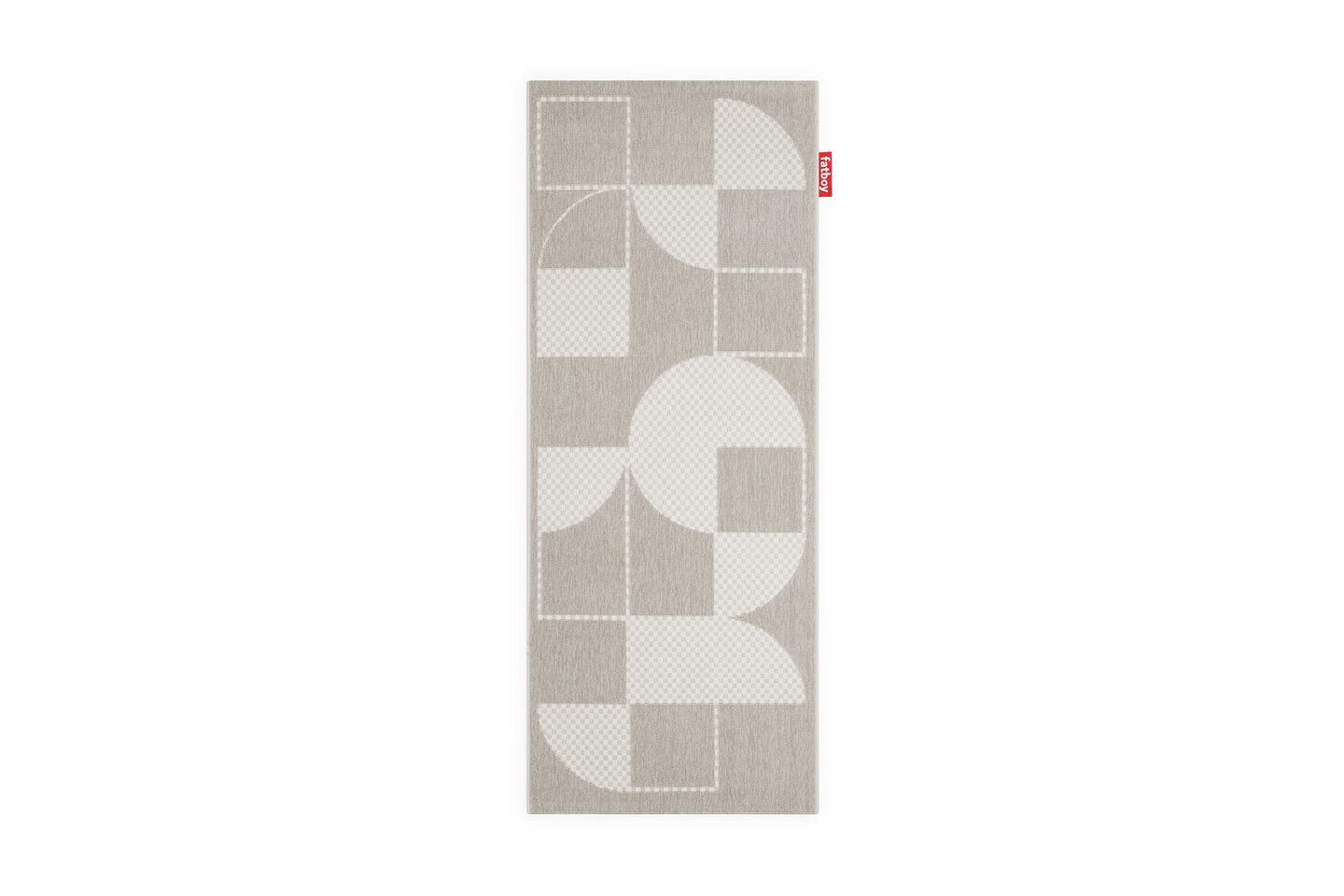 Fatboy Carpretty Carpretty Catwalk Tappeto, Cream / White