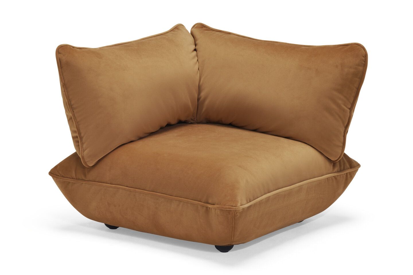 Fatboy Sumo Corner Seat Velvet Recycled ,  Almond