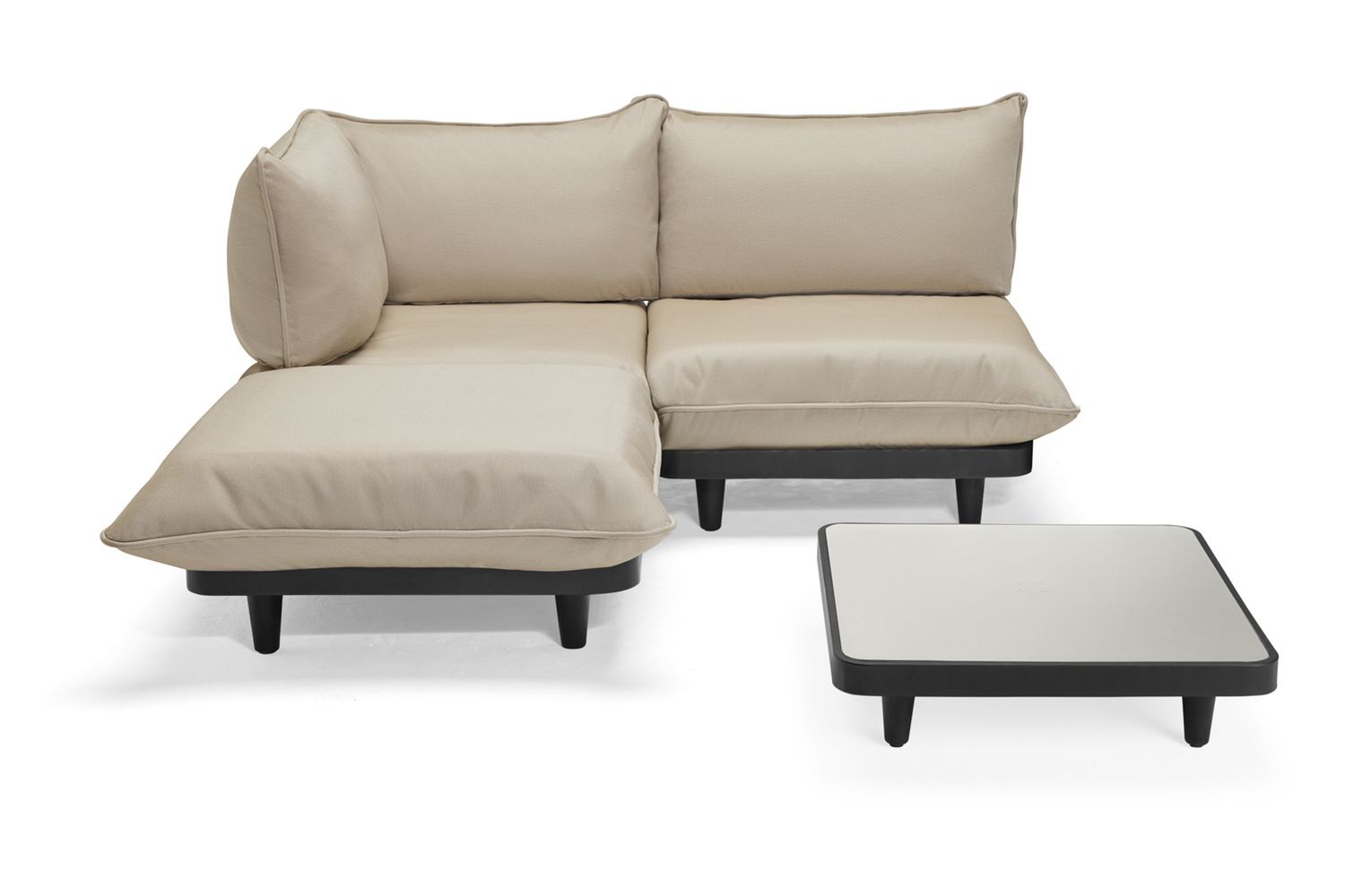 Fatboy Paletti Set Medium Royal + Table , Brulee