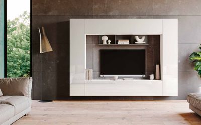 Parete attrezzata completa - Composizione Soggiorno 03