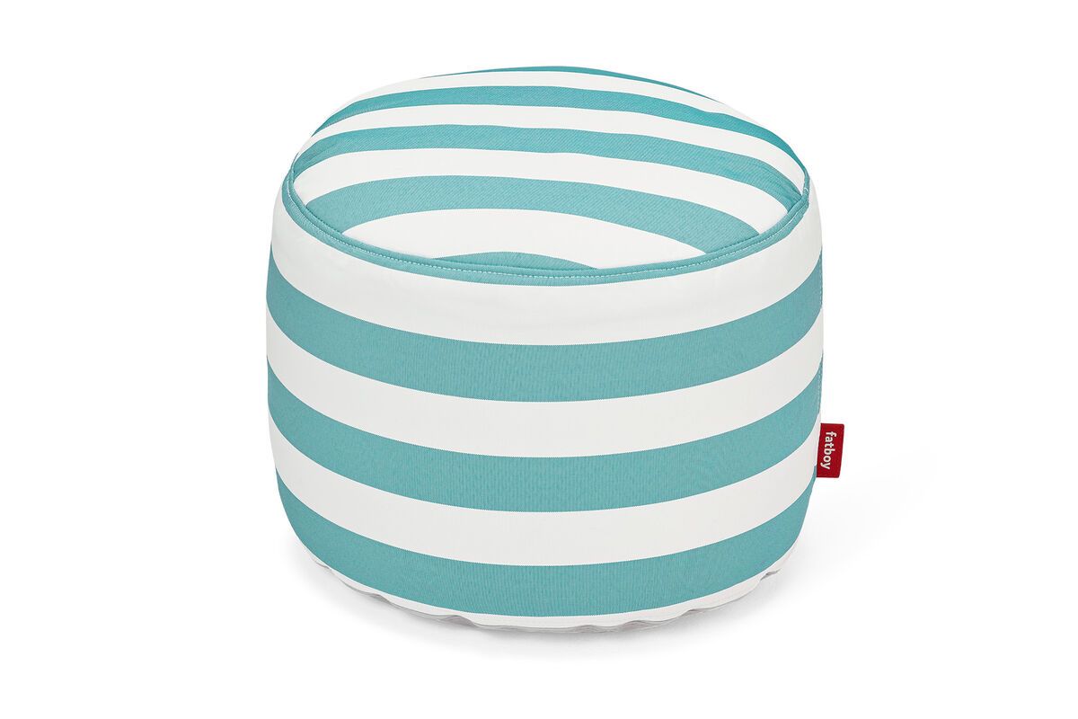 Fatboy Point Outdoor pouf Stripe Azur