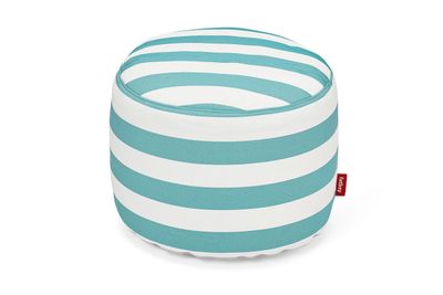 Fatboy Point Outdoor pouf Stripe Azur