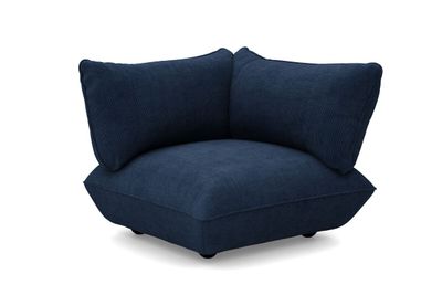 Fatboy Sumo Corner Seat Right Cord Recycled, Blu Fatboy Sumo Corner Seat Right Cord Recycled, Blu