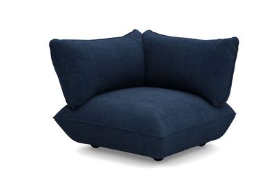 Fatboy Sumo Corner Seat Left Cord Recycled, Blu Fatboy Sumo Corner Seat Left Cord Recycled, Blu