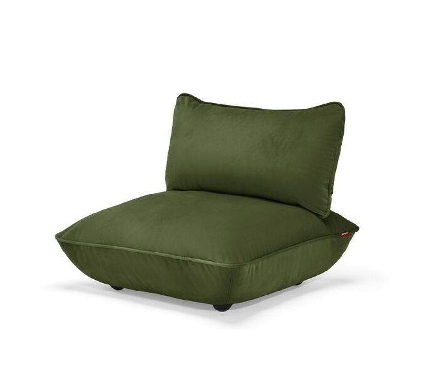 Fatboy Sumo Seat Velvet Recycled, Deep Green
