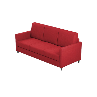 Ityhome KARAY Rosso | divano 3 posti