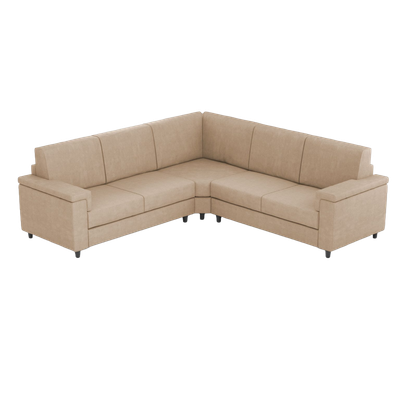 Ityhome MARRAK Beige | divano angolare 5 posti