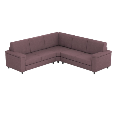 Ityhome MARRAK Prugna | divano angolare 5 posti