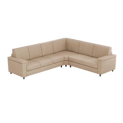 Ityhome MARRAK Beige | divano angolare 6 posti