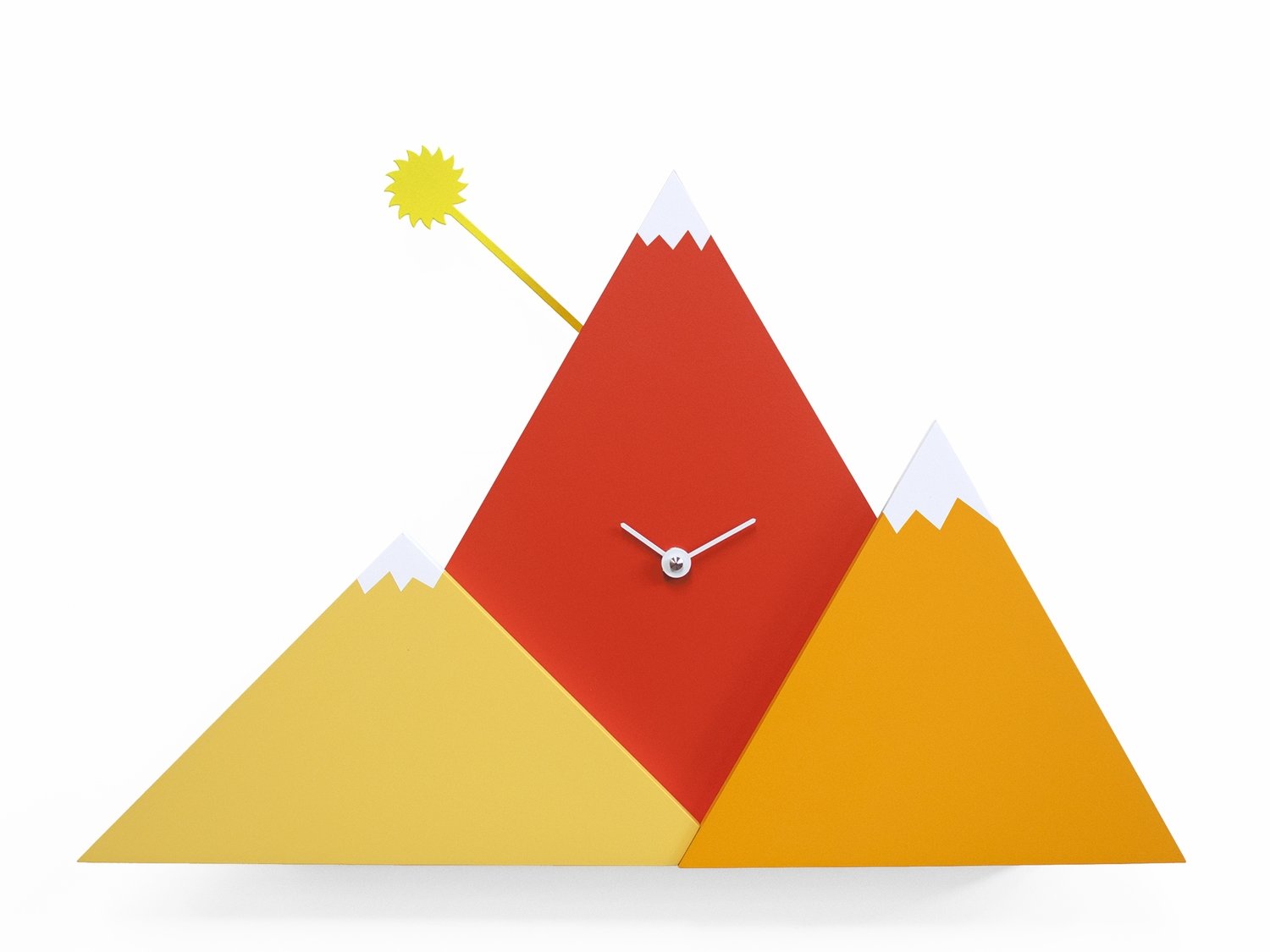 Progetti SUNSET |orologio|, Colori: arancio e rosso