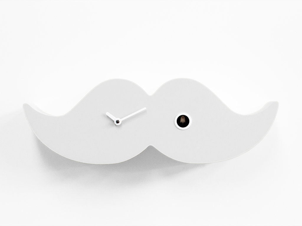 Progetti DANDY |orologio|, Colori: bianco