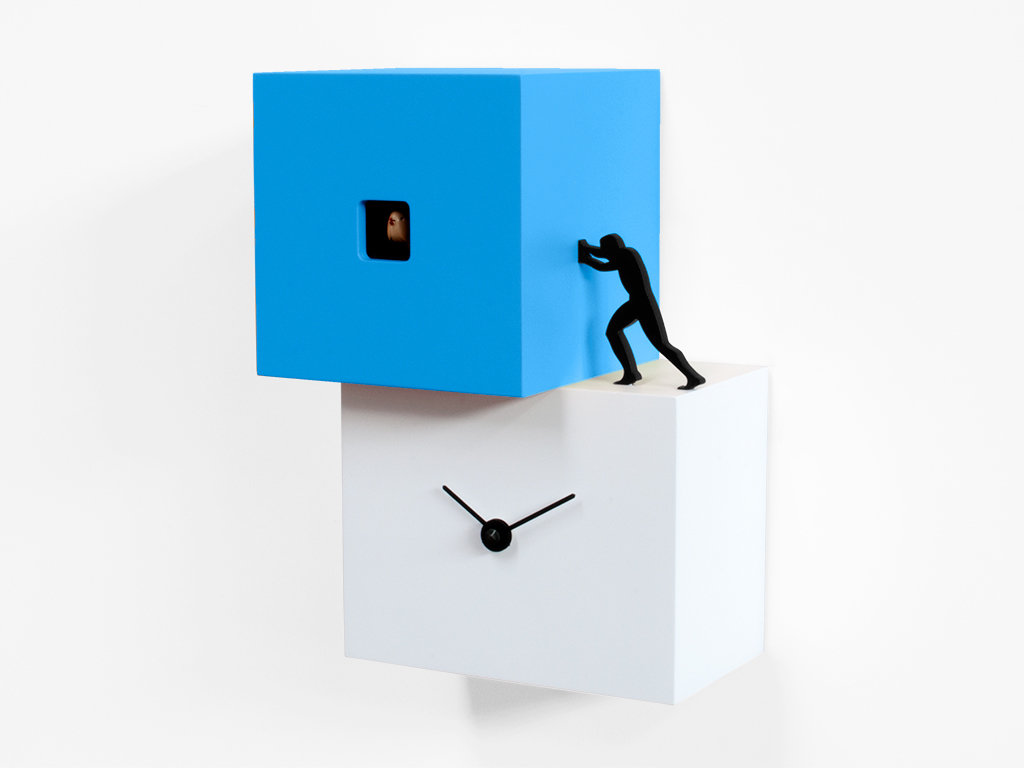 Progetti STRONG CUCÙ 1 |orologio|, Colori: bianco e azzurro