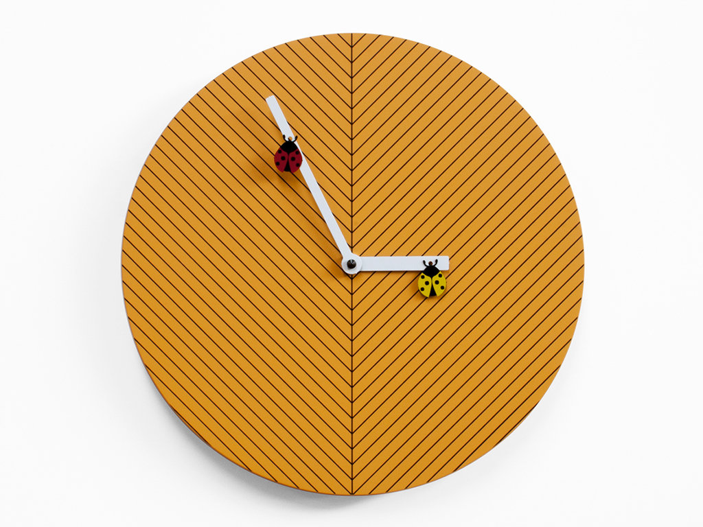 Progetti TIME2BUGS |orologio|, Colori: arancio chiaro