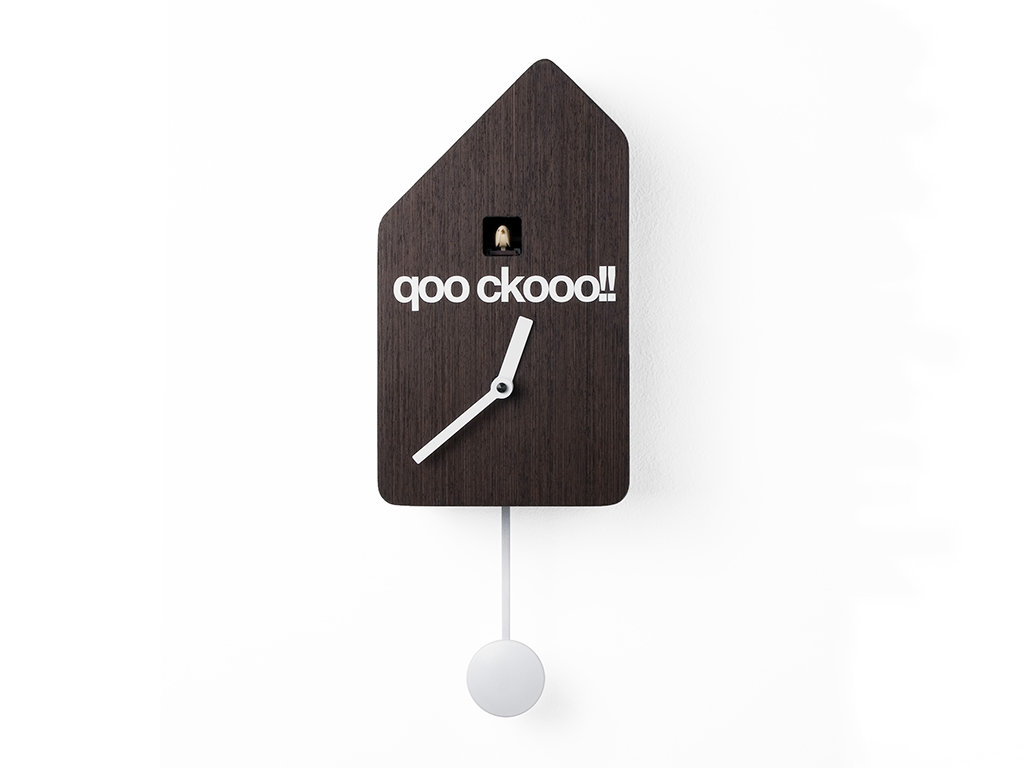 Progetti Q01 |orologio|, Modello/Colori: legno scuro