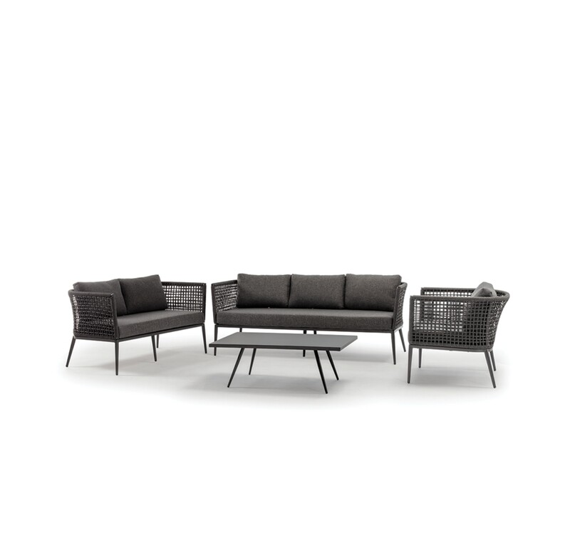 Grattoni CUBA 3  | Set Poltrone con Divano e Tavolino