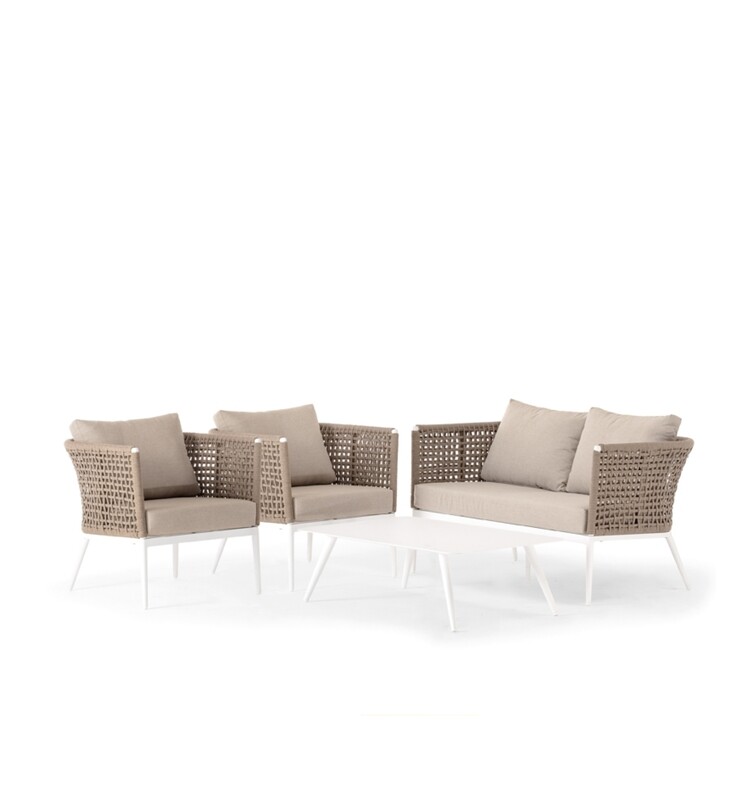 Grattoni CUBA 2  | Set Poltrone con Divano e Tavolino