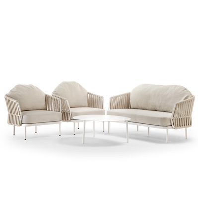 Grattoni SOHO | Set Poltrone con Divano e Tavolino