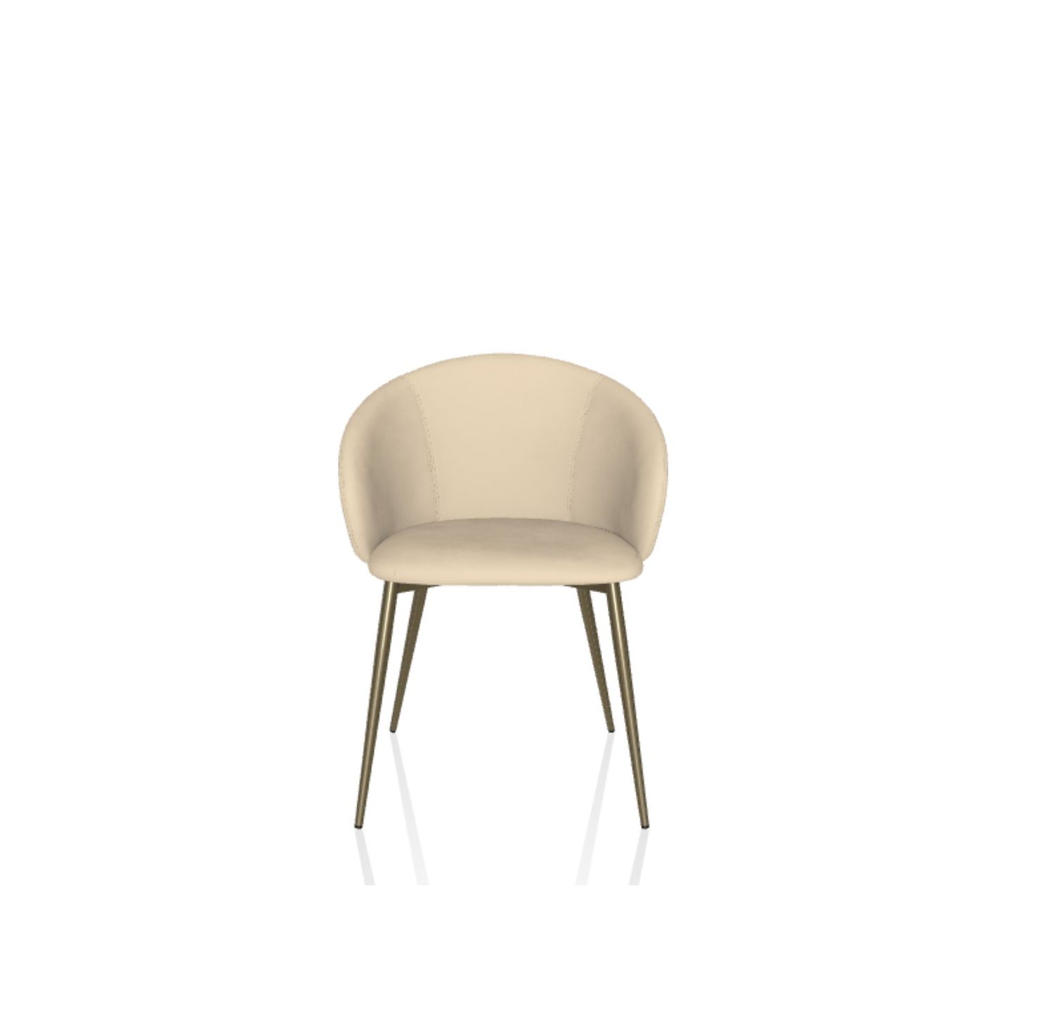 Bontempi REBECCA |poltroncina| struttura in acciaio