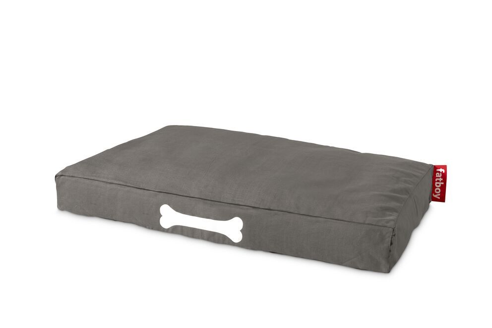 Fatboy Doggielounge L Canvas Recycled Cuscino grande per cani Charcoal Grey