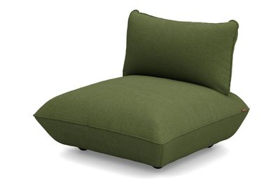 Fatboy Sumo Seat Boucle Recycled Divano modulare da interno, Leaf Green