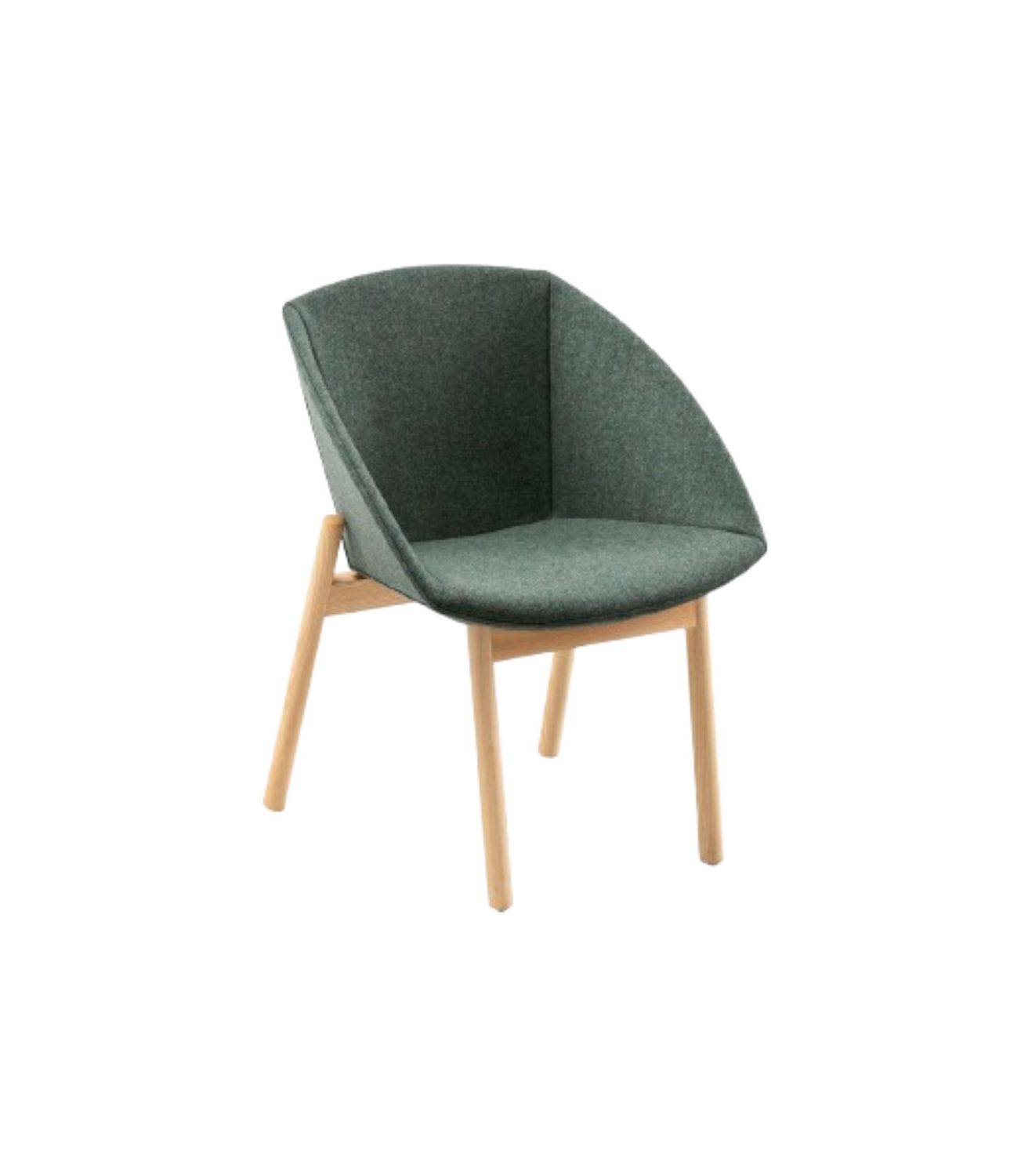 Milani HIBI SOFT con gambe in legno |poltroncina |