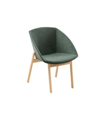 Milani HIBI SOFT con gambe in legno |poltroncina |