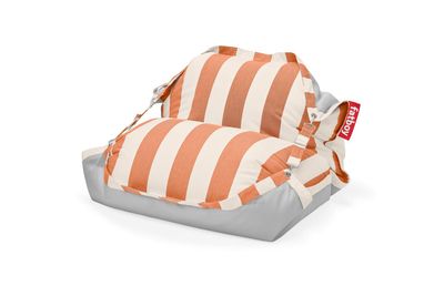 Fatboy Original Floatzac Poltrona sacco galleggiante, Stripe Orange Creme