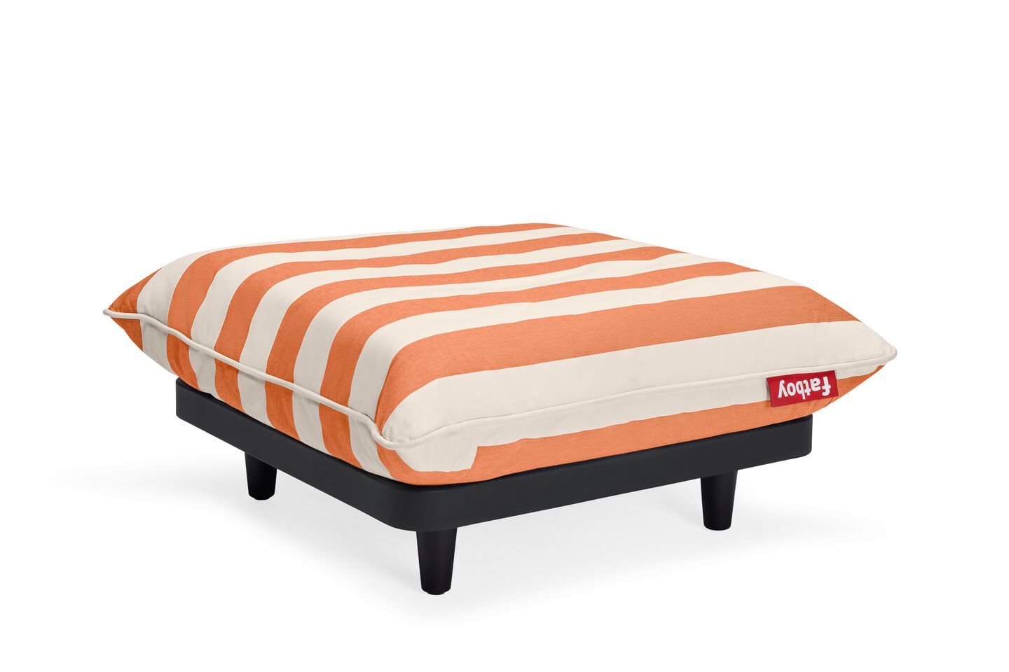 Fatboy Paletti Hocker, Stripe Orange Creme