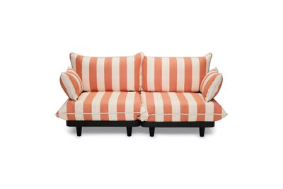 Fatboy Paletti Lounge Sofa,  Stripe Orange Creme