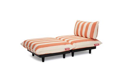 Fatboy Paletti Daybed, Stripe Orange Creme